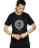 TShirt Geometric Mushroom Μαύρο