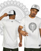 TShirt Geometric Mushroom Άσπρο