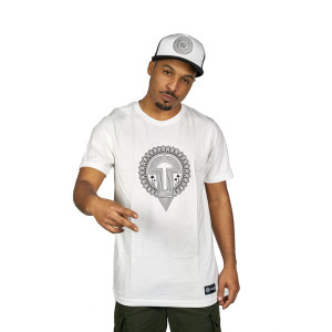 TShirt Geometric Mushroom Άσπρο