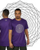 TShirt Mandala Infinity Μωβ