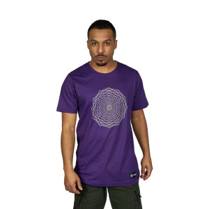 TShirt Mandala Infinity Μωβ