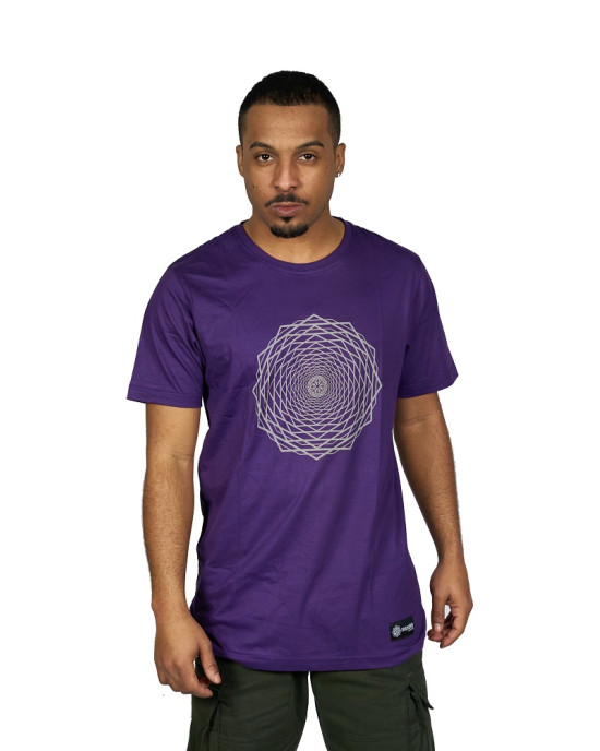 TShirt Mandala Infinity Μωβ
