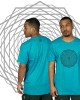 TShirt Mandala Infinity Τιρκουάζ