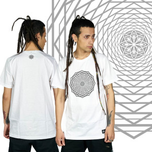 TShirt Mandala Infinity Άσπρο