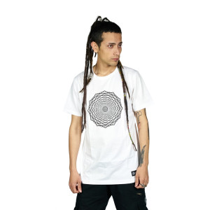 TShirt Mandala Infinity Άσπρο