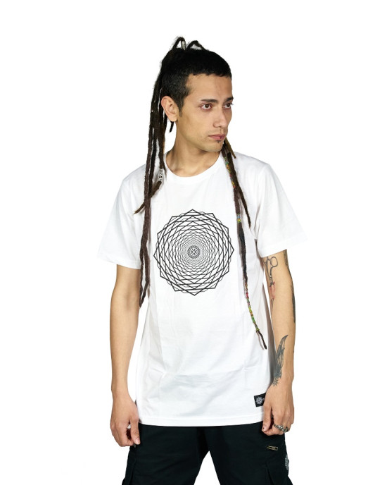 TShirt Mandala Infinity Άσπρο