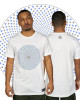 Tshirt Mandala Spiral Άσπρο