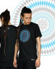 TShirt Mandala Star Vector Μαύρο