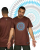 TShirt Mandala Star Vector Καφέ