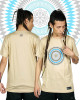 TShirt Mandala Star Vector Μπεζ