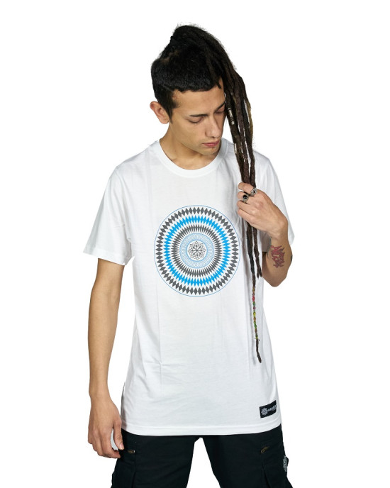 TShirt Mandala Star Vector Άσπρο