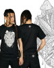 TShirt Mandala Stoned Μαύρο