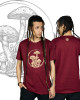TShirt Mushrooms Μπορντό