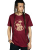 TShirt Mushrooms Μπορντό