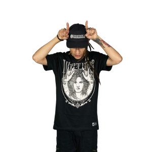 TShirt Seven Virtues Devil Girl Μαύρο