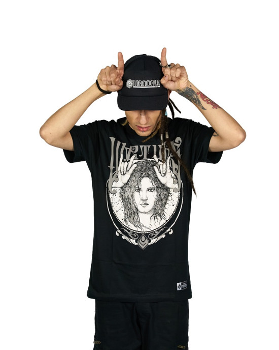 TShirt Seven Virtues Devil Girl Μαύρο