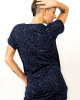 Φόρεμα Mini με Σχέδιο Αστέρια Dark Blue