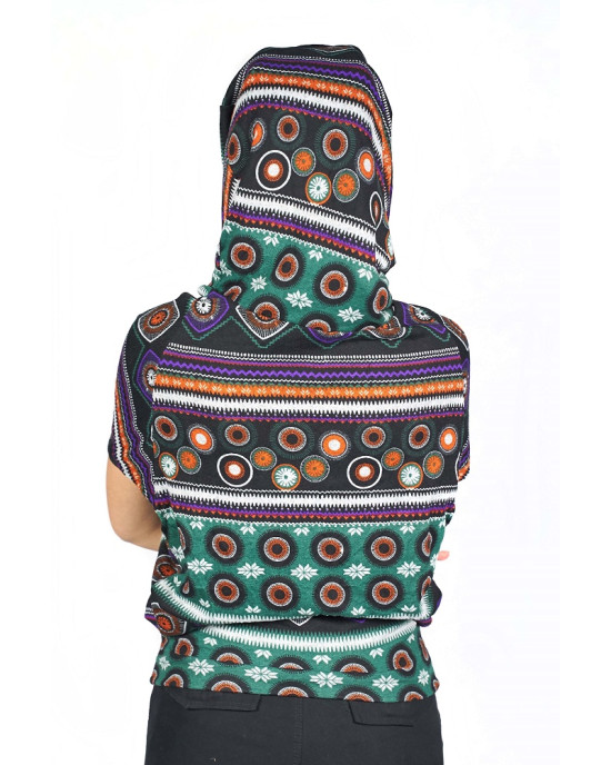 Μπλούζα Loose Fit Mandala Πράσινο