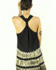 Φόρεμα Tie Dye Black 05