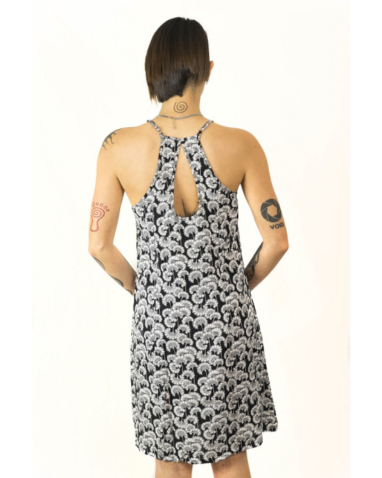 Φόρεμα Floral Μαύρο