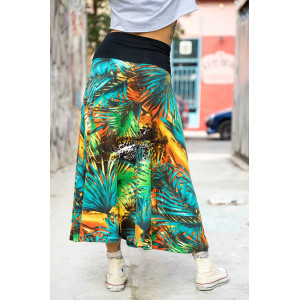 Φούστα Maxi Εμπριμέ Floral 09