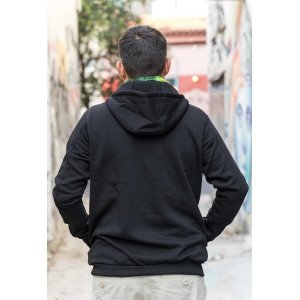 Mandala Φούτερ - Hoodies-1zip-Black