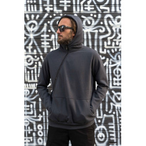 Mandala Φούτερ - Hoodies-1zip-Grey