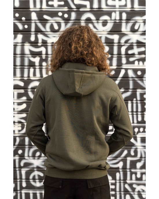 Mandala Φούτερ - Hoodies-1zip-Khaki