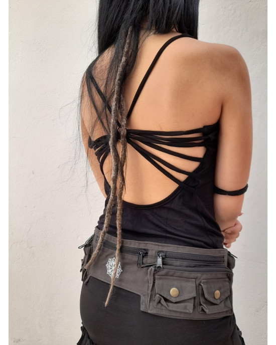 Moneybelt Τσαντάκι Μέσης Mandala 02 Dark Grey