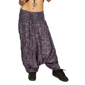 Βράκα Aladdin Floral Μπλε 