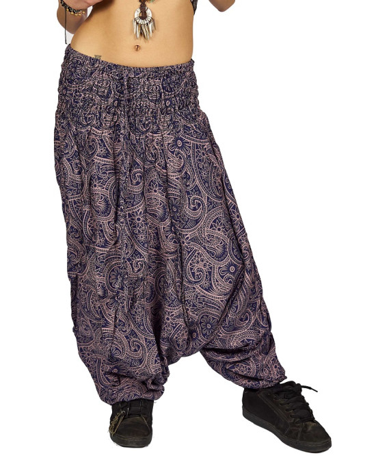 Βράκα Aladdin Floral Μπλε 