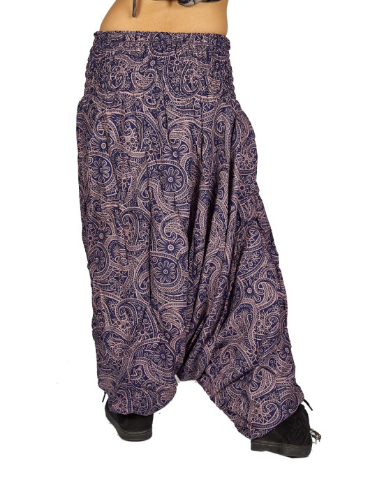 Βράκα Aladdin Floral Μπλε 