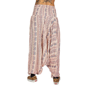 Βράκα Aladdin Off White Elephants
