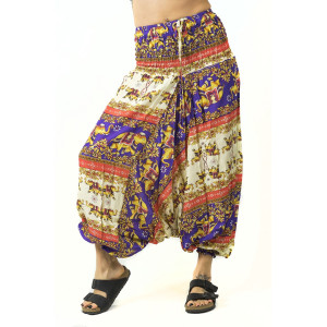 Βράκα Aladdin Elephant Μωβ