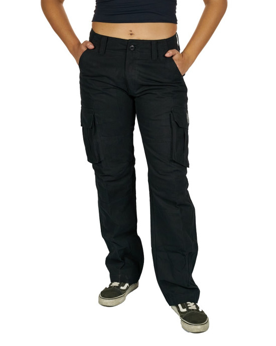 Cargo Pants Mandala 06 Black Unisex