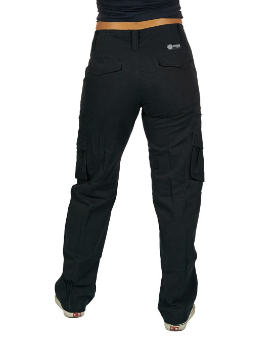 Pant Cargo Unisex Mandala Design 04 Black