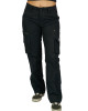 Pant Cargo Unisex Mandala Design 04 Black