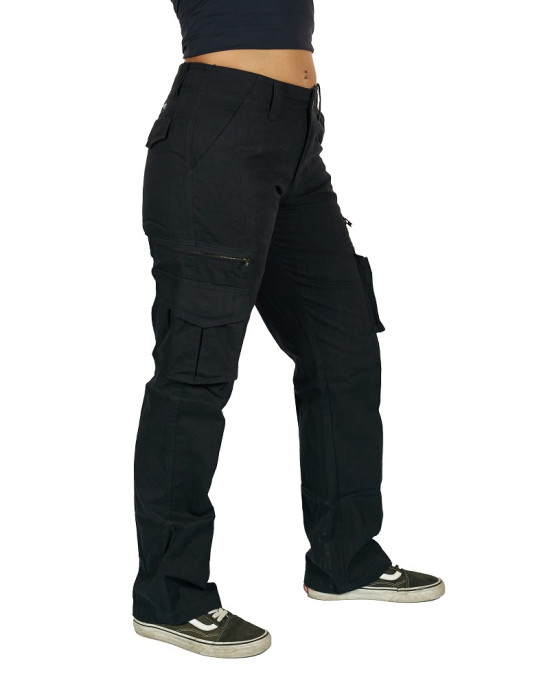 Pant Cargo Unisex Mandala Design 04 Black