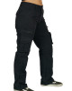 Pant Cargo Unisex Mandala Design 04 Black