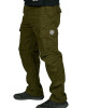 Pant Cargo Unisex Mandala Design 01 Khaki