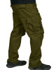 Pant Cargo Unisex Mandala Design 01 Khaki