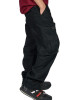 Pant Cargo Unisex Mandala Design 04 Black
