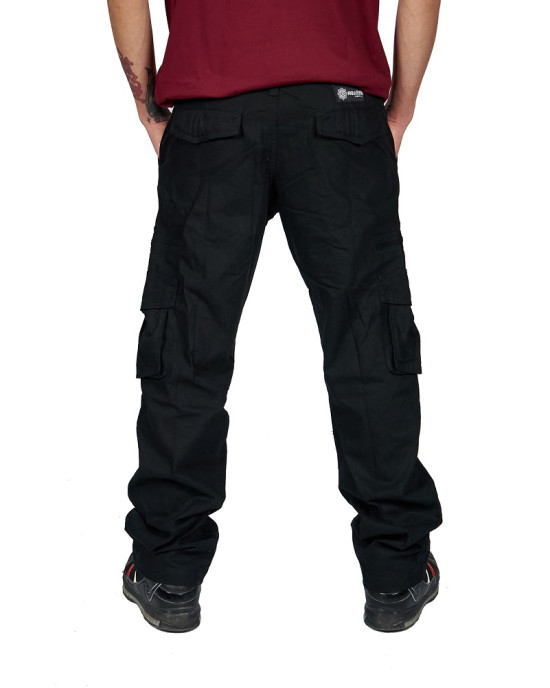 Pant Cargo Unisex Mandala Design 04 Black