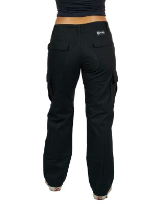 Pant Cargo Unisex Mandala Design 01 Black