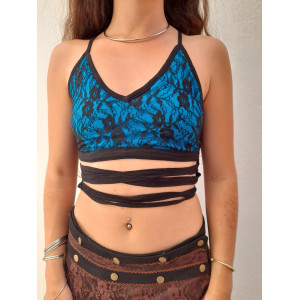Top Bra Γαλάζιο