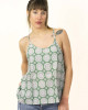 Top Women Mandala Πράσινο k