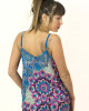 Top Women Mandala Blue