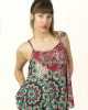 Top Women Mandala Red
