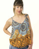 Top Women Mandala Orange