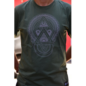TShirt Mandala Darkface Khaki